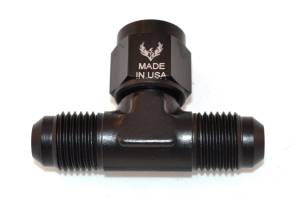 TEE Fittings - AN Flare to Female Swivel Tee on Branch