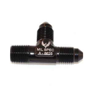 TEE Fittings - AN Flare to NPT Tee on Run