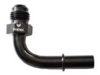 Fuel Rail Adapter Fittings - 90 Degree AN To Male Quick Connect