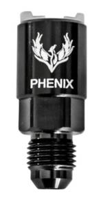 GM LSx/Ford Modular Fuel Rail Adapter AN Fittings - Straight