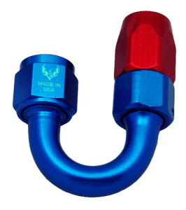 Conventional AN Hose Ends - 180 Degree Compression AN Swivel