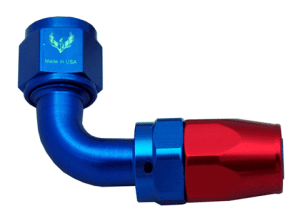 Conventional AN Hose Ends - 90 Degree Compression AN Swivel