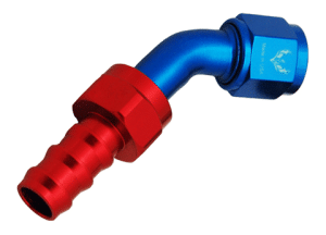 Push-Lok Hose Ends - 45 Degree Push-Lok Non Swivel