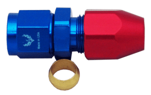 Hard Tube Compression Fittings - Hard Tube Compression to AN Female