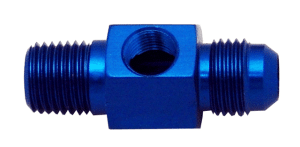 Gauge Adapters with 1/8" NPT Port - AN to NPT Adapter with 1/8" NPT Gauge Port