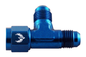TEE Fittings - AN Flare to Female Swivel Tee