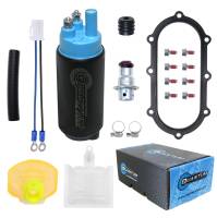 Quantum - Quantum EFI Fuel Pump w/ Regulator & Tank Seal For Kawasaki Z1000 (ZR1000) 2003-2006, Replaces 49040-0009