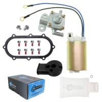 Quantum - Quantum Electric Fuel Pump, Petcock & Tank Seal for Suzuki GSX-R600 Carbureted 1997-2000, Replaces 15100-34E00
