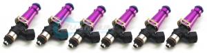 Injector Dynamics - ID1300, for Ford Falcon XR6 turbo. 14mm (purple adapter tops). Set of 6. - Image 1
