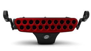 S&B Filters - S&B Filters Stainless Steel Red Faceplate (76-3002) - Image 1