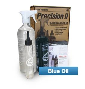 S&B Filters - S&B Filters Precision II: Cleaning & Oil Kit (Blue Oil) (88-0009) - Image 1