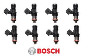 Bosch - GENUINE Bosch EV6/EV14 157lb/1650CC Short Fuel Injectors 0280158333 (Set of 8) - Image 1