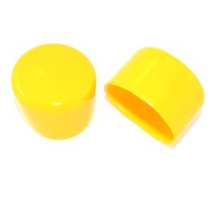 Phenix Industries - Vinyl Cap Yellow 1.875 In, Pack of 5 - Image 1
