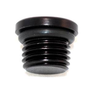 Phenix Industries - Straight Thread O-Ring Plug Low Profile -6AN Black - Image 1
