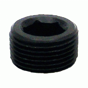 Phenix Industries - Allen Socket Pipe Thread Plugs 1/8" NPT Black, Pack of 2 - Image 1