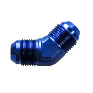Phenix Industries - 45 Degree Flare Union -12AN Blue - Image 1