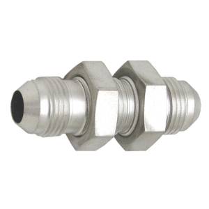 Phenix Industries - Straight Bulkhead Flare Union -3AN Stainless - Image 1