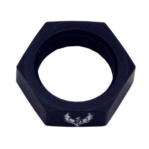 Phenix Industries - Bulkhead Nuts -3AN Black - Image 1