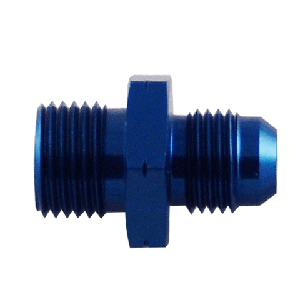 Phenix Industries - AN to Metric Adapter Fittings -4AN to M6X1.0 Blue - Image 1