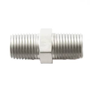 Phenix Industries - Male Pipe Thread Nipple 1/4" NPT Clear - Image 1
