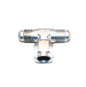 Phenix Industries - AN Flare TEE to Female Swivel on Branch -4AN Clear - Image 1