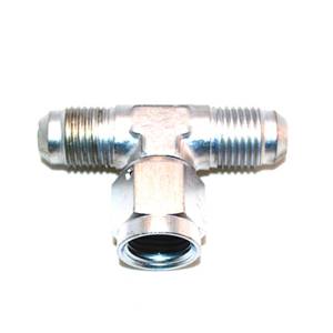 Phenix Industries - AN Flare TEE to Female Swivel on Branch -12AN Clear - Image 1