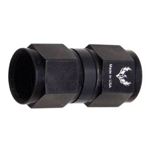 Phenix Industries - Straight Swivel Coupler -6AN Black - Image 1