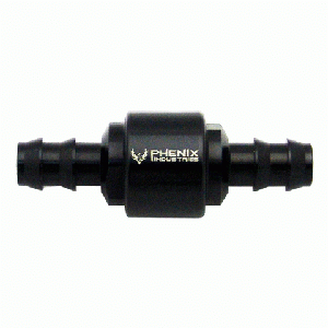 Phenix Industries - Inline 40 Micron Compact Push Lok Filter 5/16 Hose By 3 In Black - Image 1