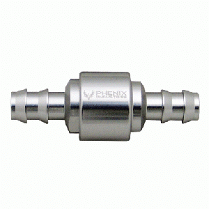 Phenix Industries - Inline 40 Micron Compact Push Lok Filter 3/8" Hose By 3-1/16" Clear - Image 1