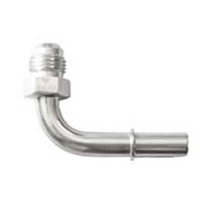 Phenix Industries - 90 Degree AN to Male Quick Connect -6AN to 3/8" Clear - Image 1