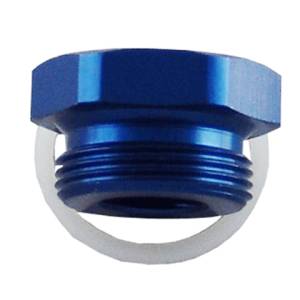 Phenix Industries - Carburetor Inlet Plugs 7/8" to 20 Blue - Image 1