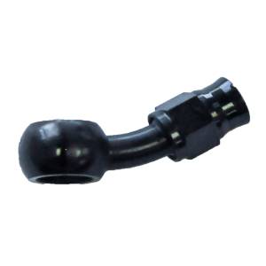 Phenix Industries - 20 Degree Reusable Banjo Hose End -3AN to 10Mm Steel Black - Image 1