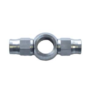 Phenix Industries - Straight Twin Banjo -3AN to 3/8x32 7/16 Stainless - Image 1