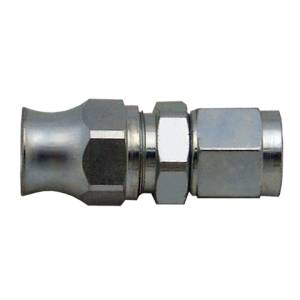 Phenix Industries - Reusable PTFE Hose End -4AN Straight Stainless - Image 1