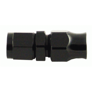 Phenix Industries - Reusable PTFE Hose End -8AN Straight Black - Image 1