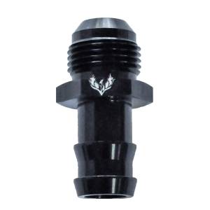 Phenix Industries - Straight Barb to Flare Adapter -12AN 3/4" NPT Black - Image 1