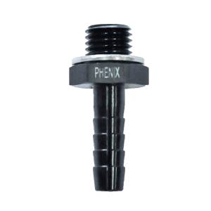 Phenix Industries - Straight Barb Adapter M18X1.5 to 3/4 Black - Image 1