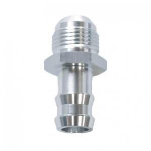 Phenix Industries - Straight Barb to Flare Adapter -8AN 1/2" NPT Clear - Image 1