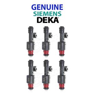 Siemens Deka - GENUINE SIEMENS DEKA 220LB 2350CC FUEL INJECTORS EV1 14.5mm ORings 2310cc FI11242 110333,  (Set of 6) - Image 1