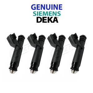 Siemens Deka - GENUINE SIEMENS DEKA 60LB Fuel Injector EV6/USCAR 60mm Length 630cc, 108191, FI114191 (4 Injector) - Image 1