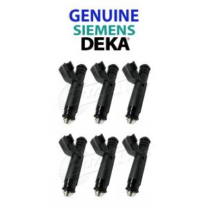 Siemens Deka - GENUINE SIEMENS DEKA 60LB Fuel Injector EV6/USCAR 60mm Length 630cc, 108191, FI114191 (6 Injector) - Image 1