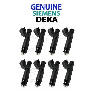 Siemens Deka - GENUINE SIEMENS DEKA 60LB Fuel Injector EV6/USCAR 60mm Length 630cc, 108191, FI114191 (8 Injector) - Image 1