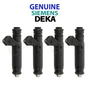 Siemens Deka - GENUINE SIEMENS DEKA 60LB Fuel Injectors 107961 FI114961 EV1 60mm Length 630cc (Set of 4) - Image 1