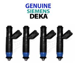 Siemens Deka - GENUINE SIEMENS DEKA 80LB 835CC FUEL INJECTORS EV6 USCAR FI11491 109991 (Set of 4) - Image 1
