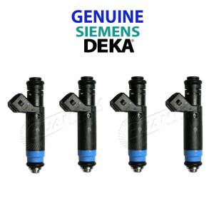 Siemens Deka - GENUINE SIEMENS DEKA 80LB 835CC Fuel Injectors For Chevrolet Corvette 2005-2007 6.0L FI114992, 110324 - Image 1