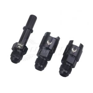 Quantum - Quantum Fuel Rail Line Fitting Kit For Corvette LS1 Fuel Filter / Regulator -6AN - Image 1