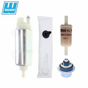 Walbro - Genuine Walbro/TI EFI Fuel Pump w/ Fuel Filter + Pressure Regulator for Ski-Doo Grand Touring 800 (SE SDI) EFI 2003, Replaces 861302000 - Image 1