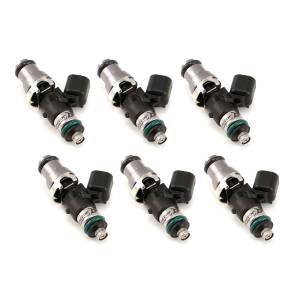 Injector Dynamics - ID1050-XDS, for 996/997.1 TT (Will not fit 997.2 TT). 14mm (grey) adaptor top. Set of 6. - Image 1