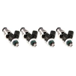 Injector Dynamics - ID1700-XDS, for 2009-12 Genesis 2.0 Turbo. 14mm (grey) adapter. GTR lower spacer. Set of 4. - Image 1