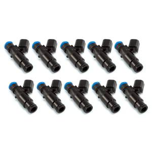 Injector Dynamics - ID1300-XDS, for Dodge SRT-10 / 8.3L & 8.4L engines. 14mm (black) bottom adaptors. Set of 10. - Image 1